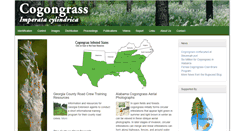 Desktop Screenshot of cogongrass.org